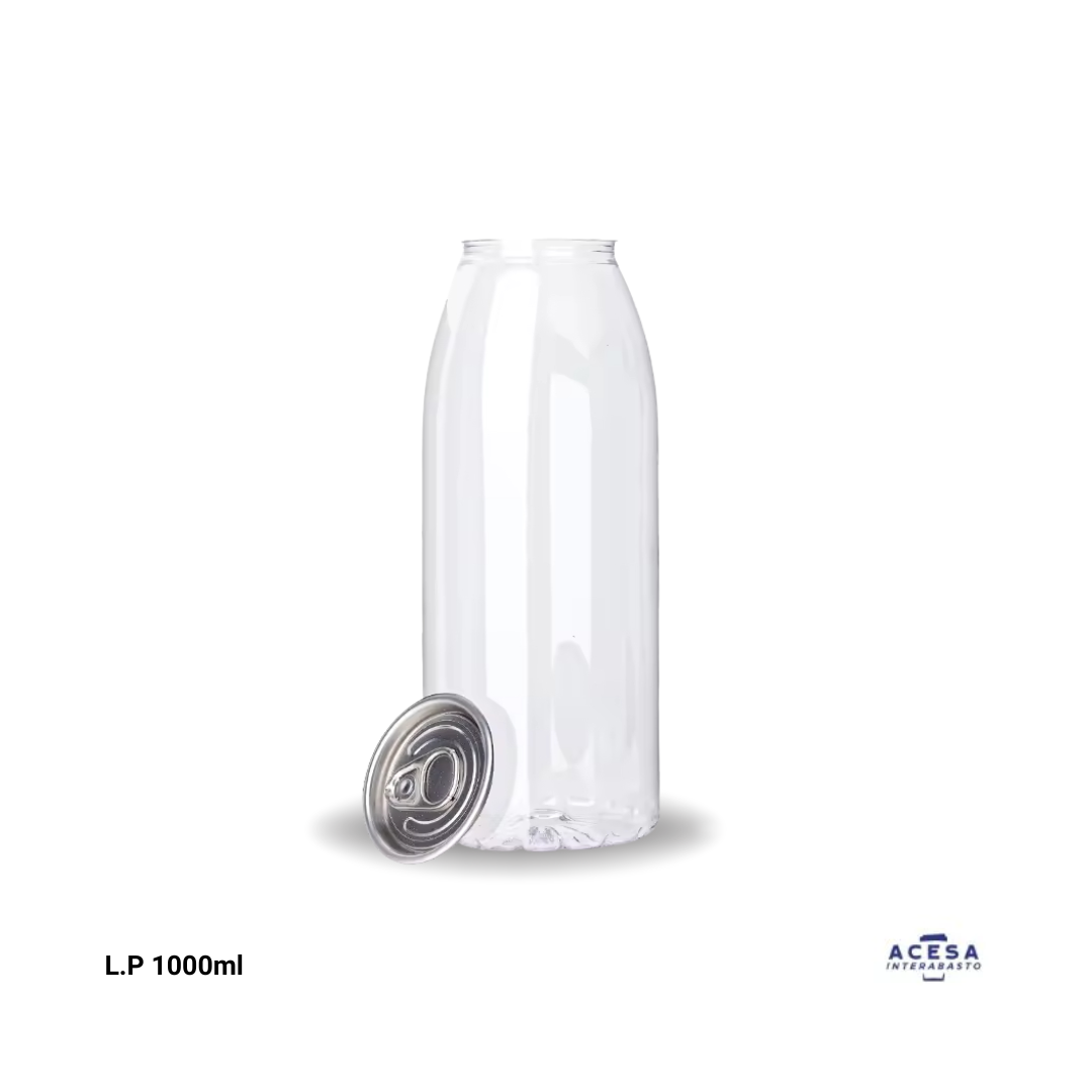 Lata de plastico 1000ml (100pz)