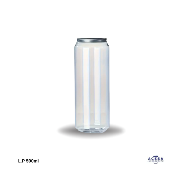 Lata de Plástico 500ml (100pz)